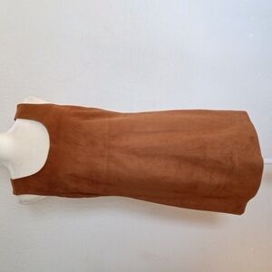 Le Chateau Faux Suede Mod  Dress size medium
